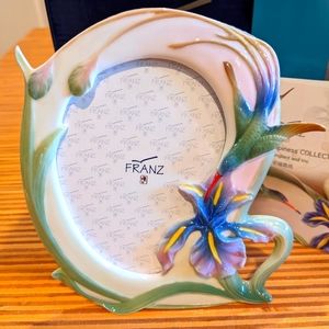 Franz Collection Long Tail Hummingbird Photo Frame, original box